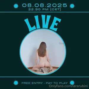 Lararubini OnlyFans Leaked Free Thumbnail Picture - #Dwu957a3tx