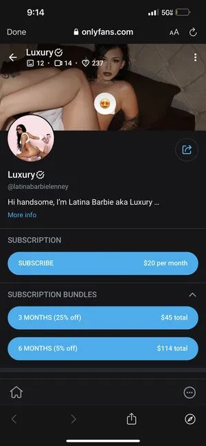 Latinabarbielenney OnlyFans Leaked Free Thumbnail Picture - #oNppcKQL0T