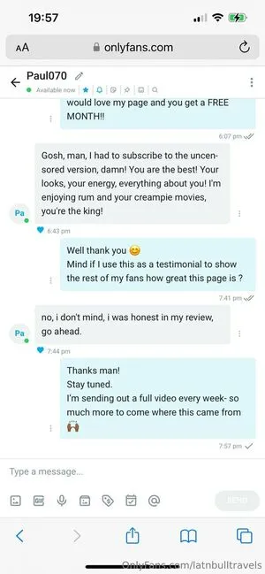 Latnbulltravels OnlyFans Leaked Free Thumbnail Picture - #7moqqUyC3n