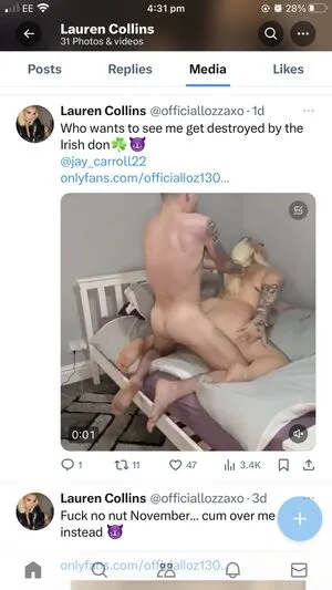 Lauren Collinsficiallozza OnlyFans Leaked Free Thumbnail Picture - #WhGebtshim