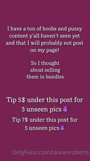 Laurenroberts OnlyFans Leaked Free Thumbnail Picture - #pqBkH5lRfC
