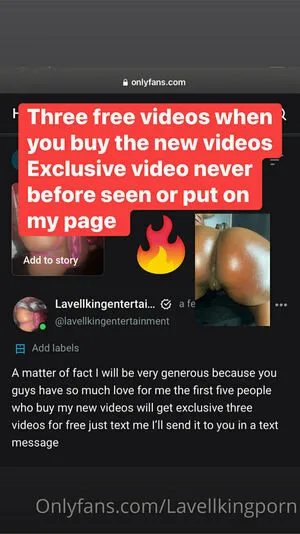Lavellkingentertainment OnlyFans Leaked Free Thumbnail Picture - #4Qm46bRc4y
