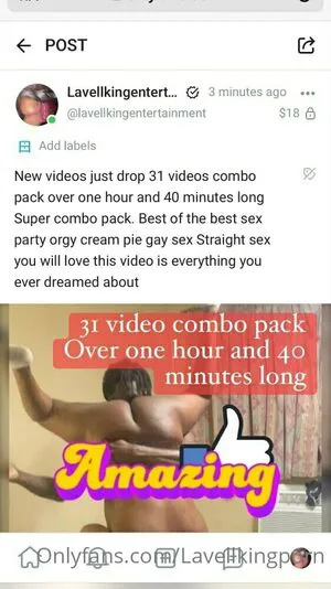 Lavellkingentertainment OnlyFans Leaked Free Thumbnail Picture - #OlZOYn8OZp