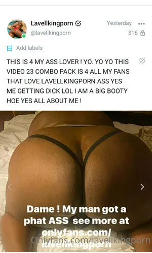 Lavellkingentertainment OnlyFans Leaked Free Thumbnail Picture - #oAzTnd7BPQ
