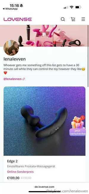 Lenalevven OnlyFans Leaked Free Thumbnail Picture - #7vI5Cw9dRd