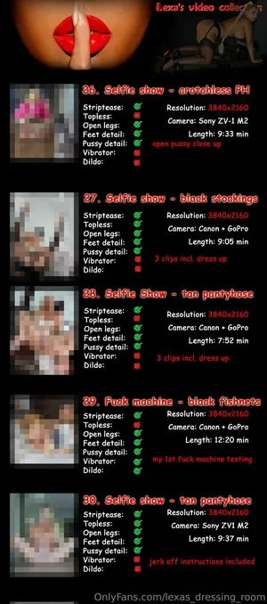 Lexas Dressing Room OnlyFans Leaked Free Thumbnail Picture - #NKMfytokXi