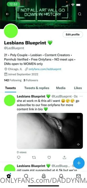 Lezblueprnt OnlyFans Leaked Free Thumbnail Picture - #z5gurdlawM