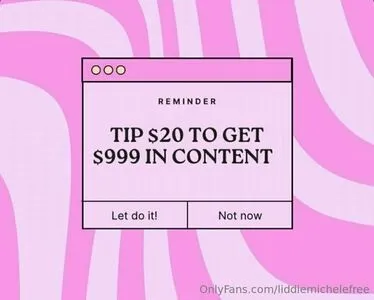 Liddiemichelefree OnlyFans Leaked Free Thumbnail Picture - #nioKCcObrY