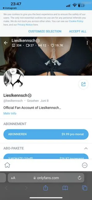 Lieslkennsch OnlyFans Leaked Free Thumbnail Picture - #cfWJ8aat0D