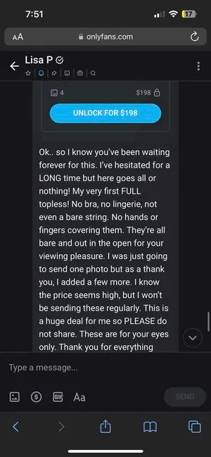 Lisa Baldwin OnlyFans Leaked Free Thumbnail Picture - #1z4qDMAQR9