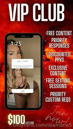 Lisamarie5 OnlyFans Leaked Free Thumbnail Picture - #Ii0MXC08Tc