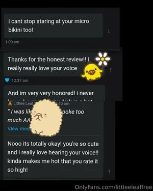 Littleeleaffree OnlyFans Leaked Free Thumbnail Picture - #dzE83cRKug