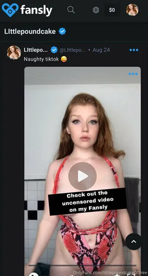 Littlepoundcake00free OnlyFans Leaked Free Thumbnail Picture - #qe2wVb4W3p