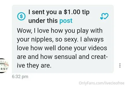 Livecleofree OnlyFans Leaked Free Thumbnail Picture - #DDrTOdN2qy