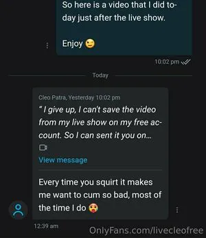 Livecleofree OnlyFans Leaked Free Thumbnail Picture - #isTI8s7WqB