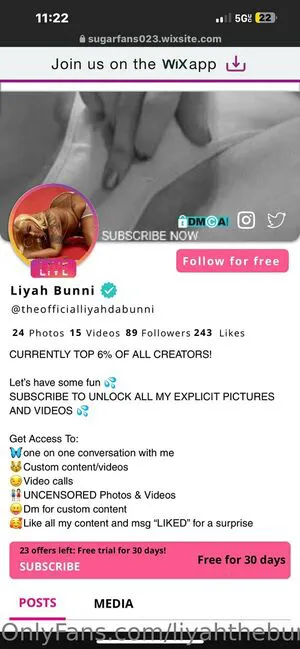 Liyahthebunni OnlyFans Leaked Free Thumbnail Picture - #rZvIzoYw3i