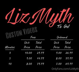 Lizmyth OnlyFans Leaked Free Thumbnail Picture - #TeaSRdpS2M