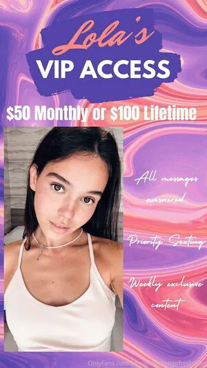 Lolasweetxo OnlyFans Leaked Free Thumbnail Picture - #tDkl576lD8