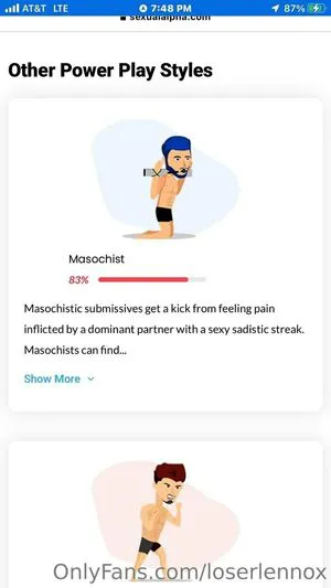 Loserlennox OnlyFans Leaked Free Thumbnail Picture - #1tojj7Wy30