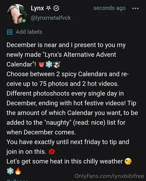 Lynxbibifree OnlyFans Leaked Free Thumbnail Picture - #IIHshaBAkq