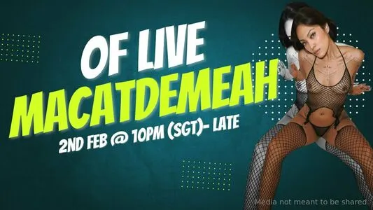 Macatdemeah OnlyFans Leaked Free Thumbnail Picture - #Aw75DZrXIL