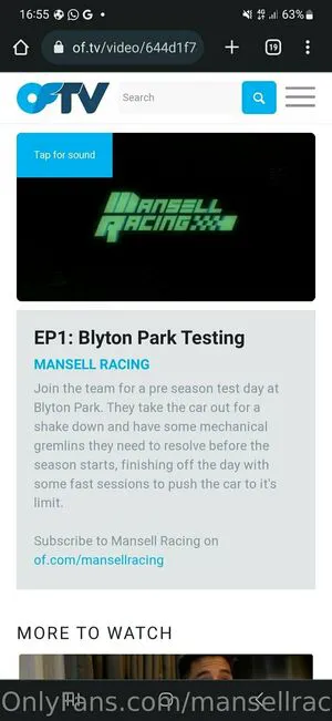 Mansellracing OnlyFans Leaked Free Thumbnail Picture - #hQO4RvxxeQ