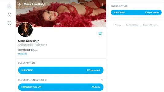 Maria Kanellis OnlyFans Leaked Free Thumbnail Picture - #fpuLifbefU