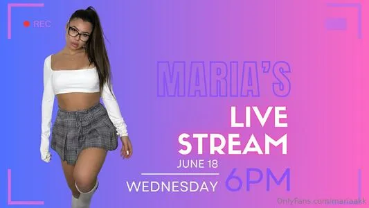 Mariaakk OnlyFans Leaked Free Thumbnail Picture - #91XfNhLTwe