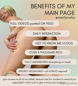 Marilynwhoo OnlyFans Leaked Free Thumbnail Picture - #2786FJ569K