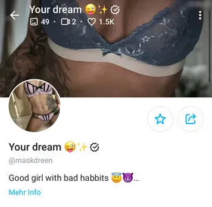 Maskdreen Your Dream OnlyFans Leaked Free Thumbnail Picture - #AYmkRgwVZc