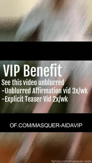 Masquer Aida OnlyFans Leaked Free Thumbnail Picture - #9MSrB3Hy03