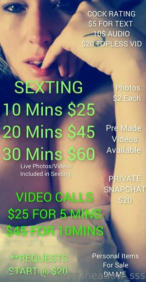 Meadow Sss OnlyFans Leaked Free Thumbnail Picture - #g8vfI571rO