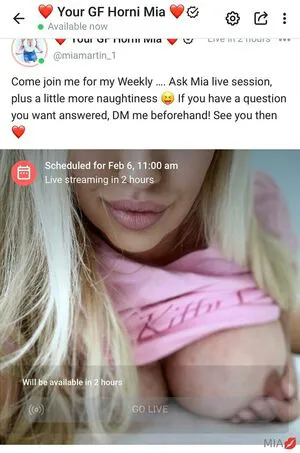 Miamartin OnlyFans Leaked Free Thumbnail Picture - #QmFvIB1XII