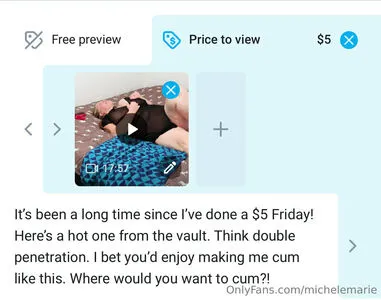 Michelemarie OnlyFans Leaked Free Thumbnail Picture - #XpBmk0fkwd