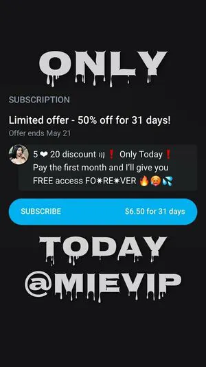 Miefree OnlyFans Leaked Free Thumbnail Picture - #d86Ys3zPBE