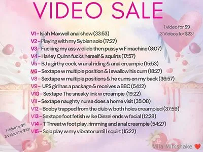 Mila Milkshake OnlyFans Leaked Free Thumbnail Picture - #v7P1X2v1NB