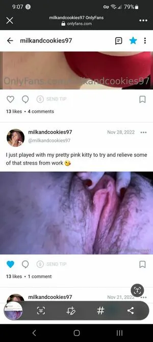 Milkandcookies97 OnlyFans Leaked Free Thumbnail Picture - #MtaHTudMza