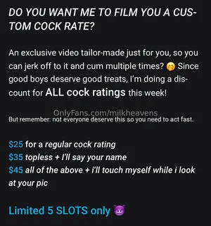 Milkheavens OnlyFans Leaked Free Thumbnail Picture - #JOyMohkPoM