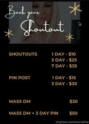 Miss Lia Promos OnlyFans Leaked Free Thumbnail Picture - #ApJT0Z0Cwb