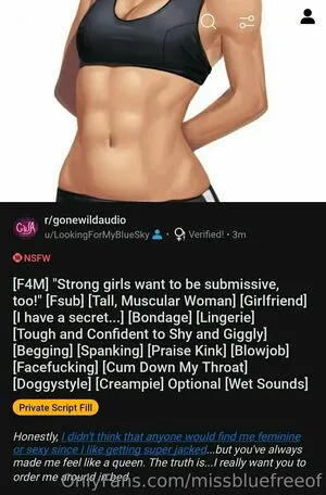 Missbluefreeof OnlyFans Leaked Free Thumbnail Picture - #tXUrppzoOi