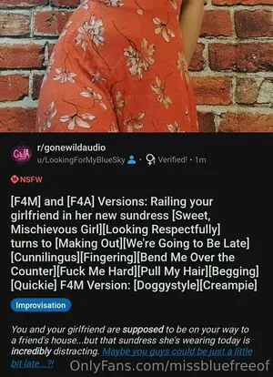 Missbluefreeof OnlyFans Leaked Free Thumbnail Picture - #u4Vi3roBYT