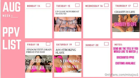 Missjvu1 OnlyFans Leaked Free Thumbnail Picture - #5iS4xUXm0u