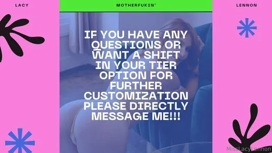 Misslacylennon OnlyFans Leaked Free Thumbnail Picture - #P537wJI6D9