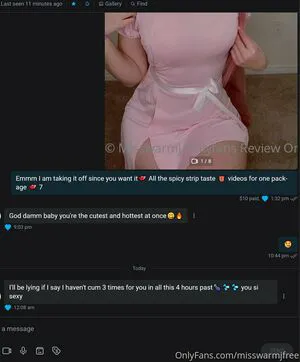 Misswarmjfree OnlyFans Leaked Free Thumbnail Picture - #xa0GzEcNfj