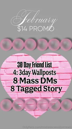 Mistresscassidyvcream OnlyFans Leaked Free Thumbnail Picture - #3JVeuV3wwR
