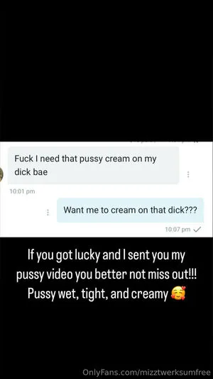 Mizztwerksumfree OnlyFans Leaked Free Thumbnail Picture - #3zp3Art6mu