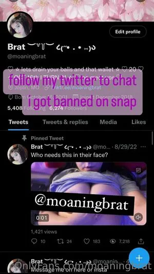 Moaningbrat OnlyFans Leaked Free Thumbnail Picture - #ZGvHgyPC0C