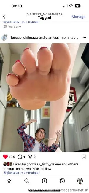 Mommabearfeetfetish OnlyFans Leaked Free Thumbnail Picture - #1mqbs8gez8