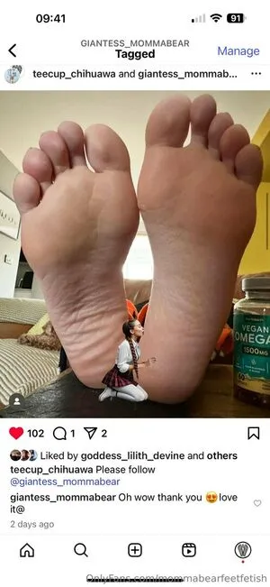 Mommabearfeetfetish OnlyFans Leaked Free Thumbnail Picture - #OR1oi6fd4L