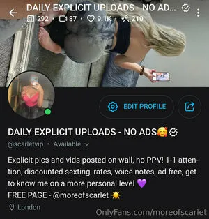 Moreofscarlet OnlyFans Leaked Free Thumbnail Picture - #5V1H2Tpdhr